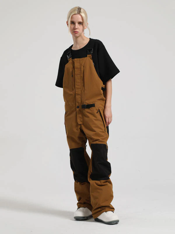 Women's Gsou Snow Winter Ranger Snow Bibs - Image 3