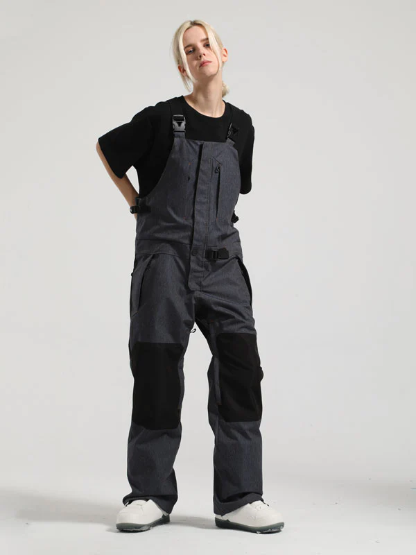 Women's Gsou Snow Winter Ranger Snow Bibs Pants - Image 11