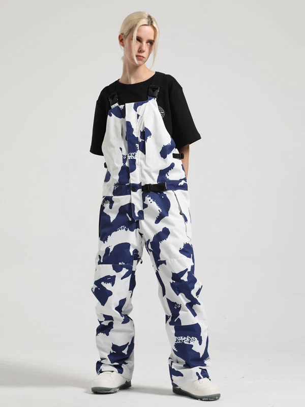 Women's Gsou Snow Winter Ranger Snow Bibs Pants - Image 4