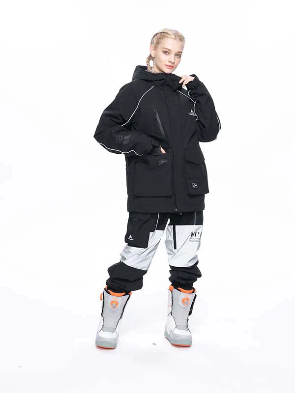 Women's High Experience Mountain Shred Trendy Two Piece Snowsuits - Image 10