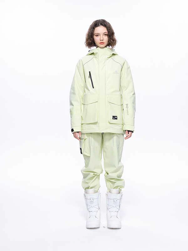 Women's High Experience Mountain Shred Trendy Two Piece Snowsuits - Image 16