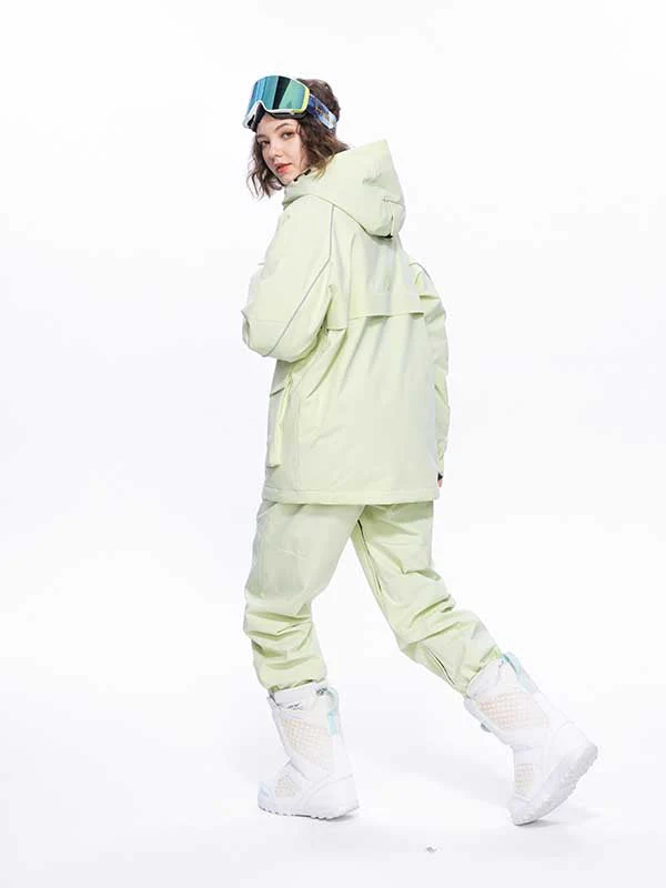 Women's High Experience Mountain Shred Trendy Two Piece Snowsuits - Image 17