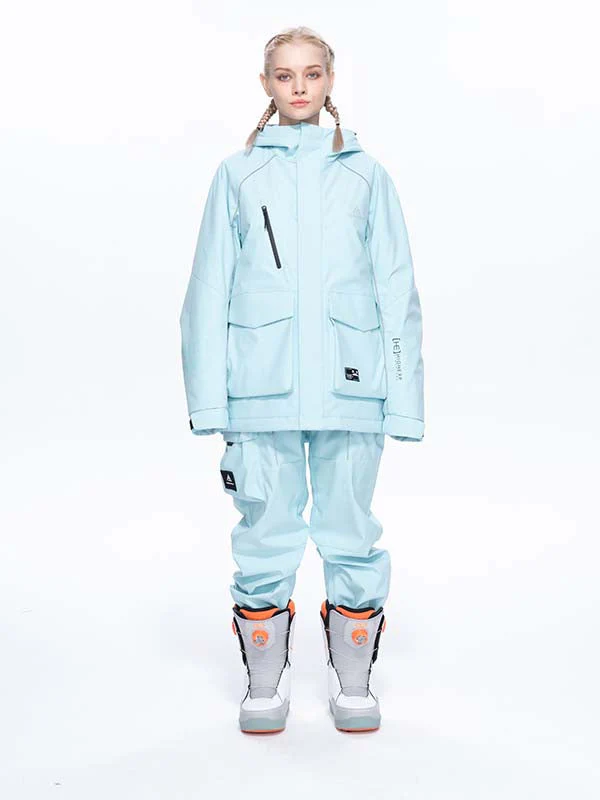 Women's High Experience Mountain Shred Trendy Two Piece Snowsuits - Image 7
