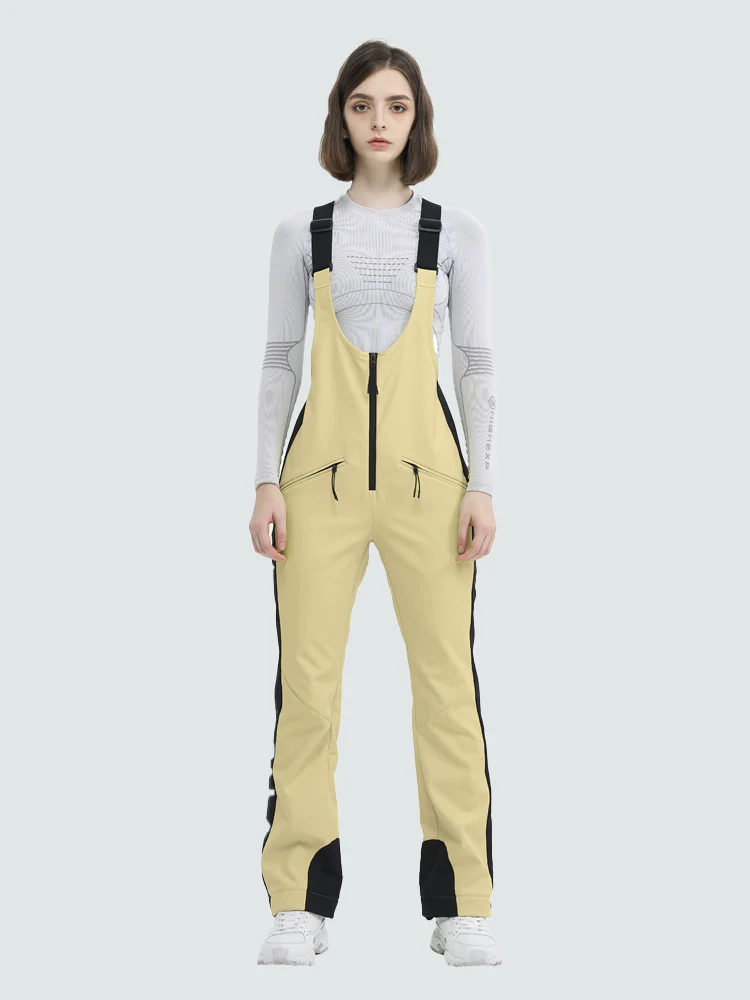 Women's High Experience Tailored Flex Flare Ski Bibs Overalls - Image 12