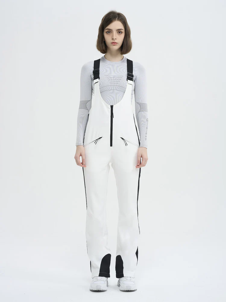 Women's High Experience Tailored Flex Flare Ski Bibs Overalls - Image 2