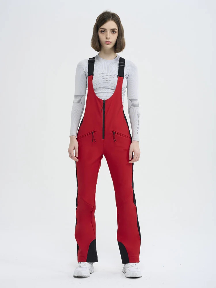 Women's High Experience Tailored Flex Flare Ski Bibs Overalls - Image 6