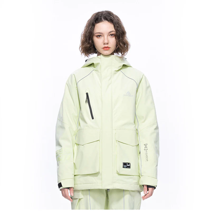 Women's High Experience Unisex Winter Snow Ace Waterproof Skiing Jacket - Image 3