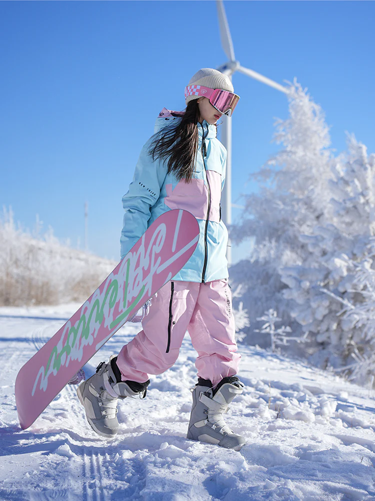 Women's High Experience Unisex Winter Snow Ace Waterproof Skiing Jacket - Image 4