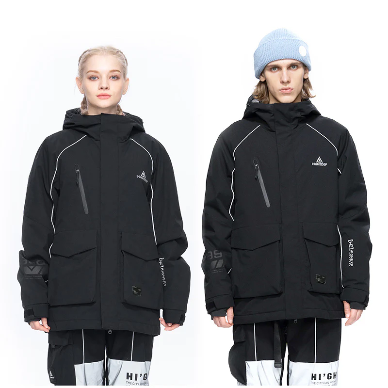 Women's High Experience Unisex Winter Snow Ace Waterproof Skiing Jacket - Image 5