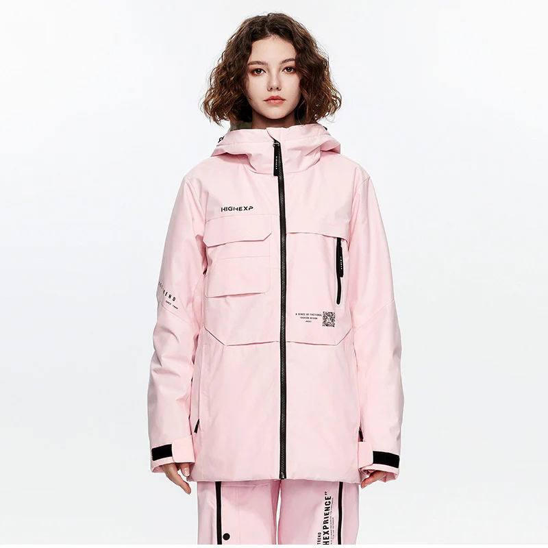 Women's High Experience Unisex Winter Snow Ace Waterproof Skiing Jacket - Image 7