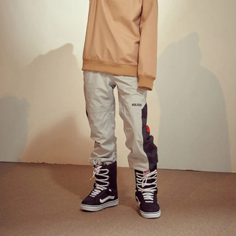 Women's Holiday Forever Young Urban Style Cargo Snow Pants - Image 3