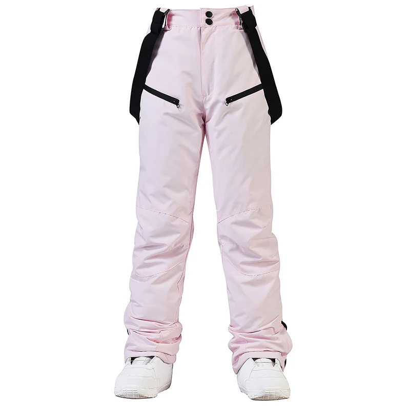 Women's Insulated Ice Queen Winter Snow Pants Ski Bibs - Image 2