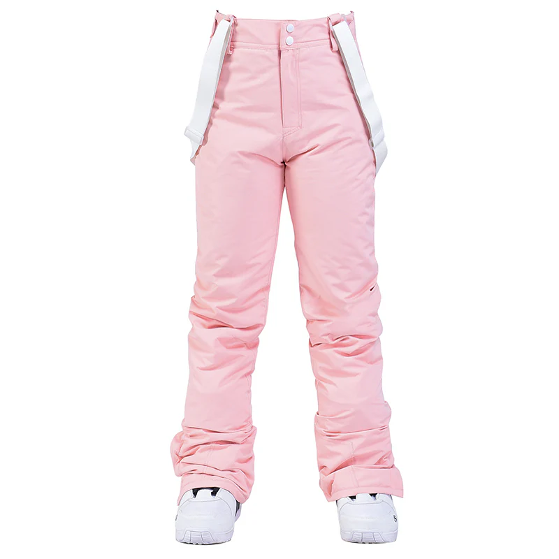 Women's Insulated Mountains Aurora Winter Outdoor Snow Pants Ski Bibs - Image 4