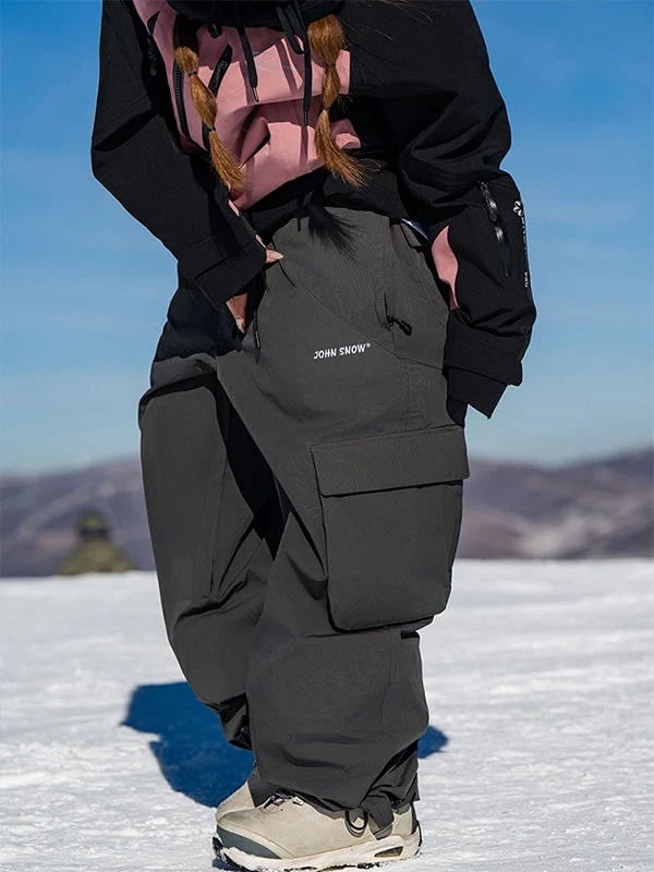 Women's John Snow 3L Baggy Cargo Snow Pants - Image 12
