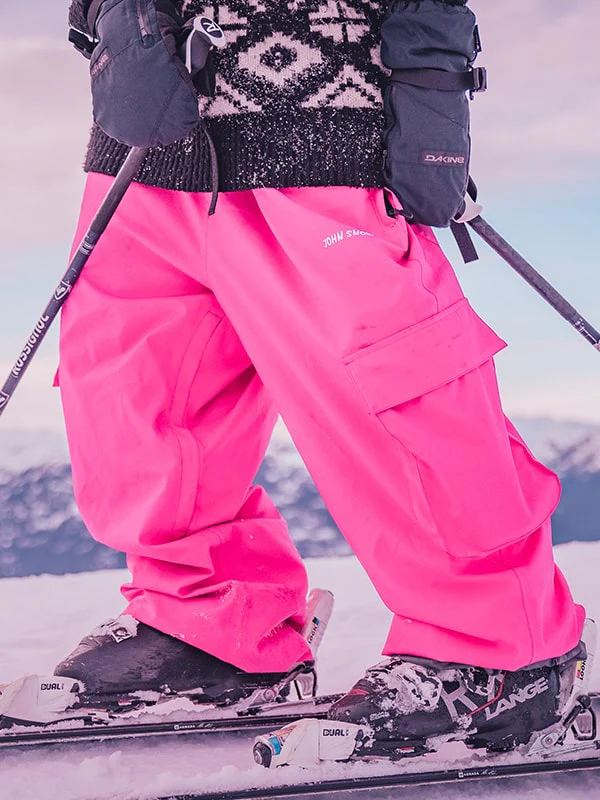 Women's John Snow 3L Baggy Cargo Snow Pants - Image 6