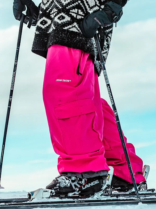 Women's John Snow 3L Baggy Cargo Snow Pants - Image 7
