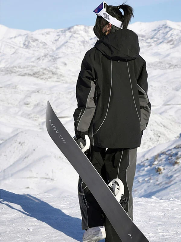 Women's John Snow Mountain Breaker Light Reflective Two Pieces Snowsuits - Image 5