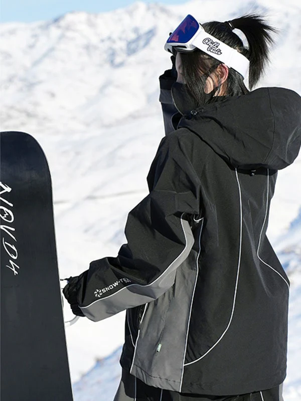 Women's John Snow Mountain Breaker Light Reflective Two Pieces Snowsuits - Image 9