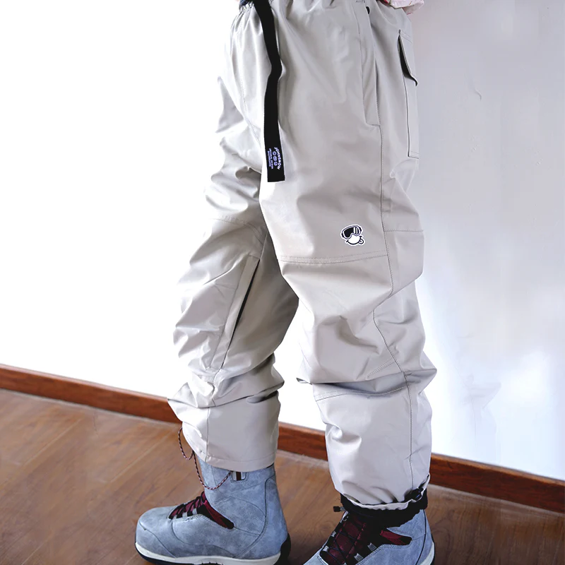 Women's John Snow Rock Baggy Cargo Snow Pants - Image 5