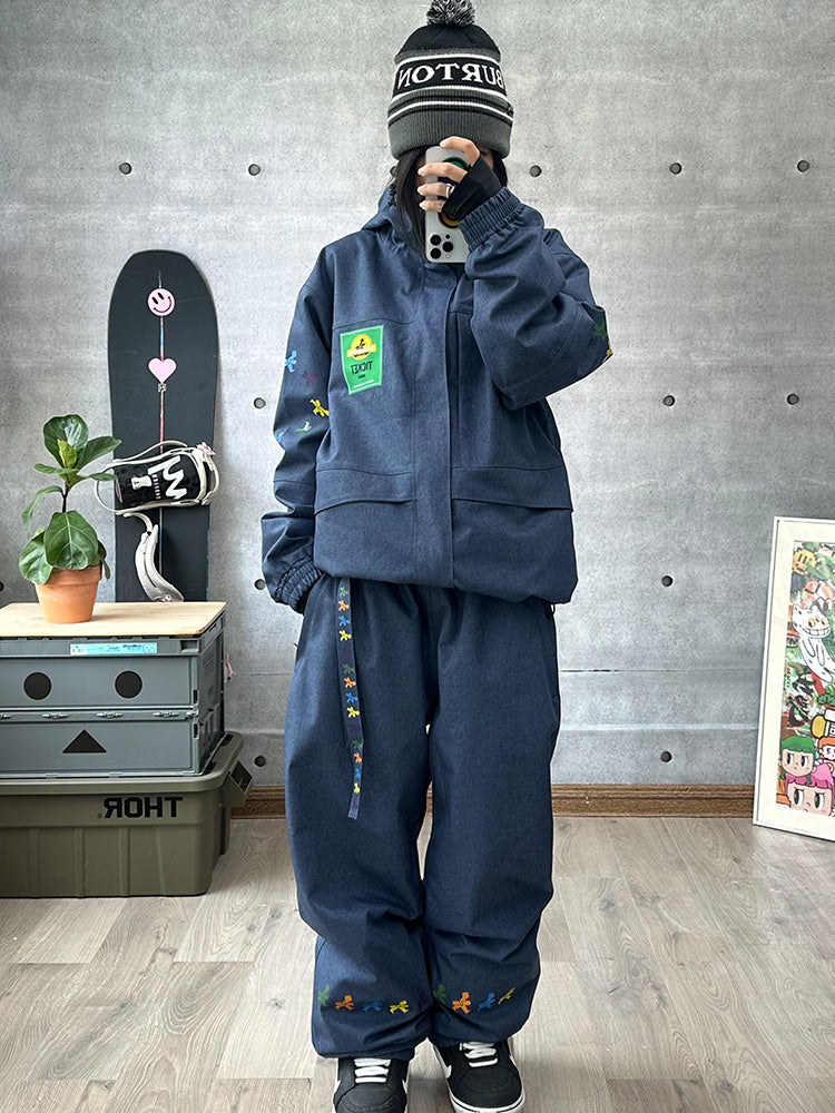 Women's John Snow Street Fusion WIP Baggy Cargo Snow Suit - Image 10