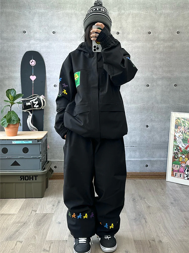 Women's John Snow Street Fusion WIP Baggy Cargo Snow Suit - Image 4