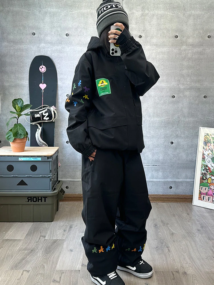 Women's John Snow Street Fusion WIP Baggy Cargo Snow Suit - Image 5