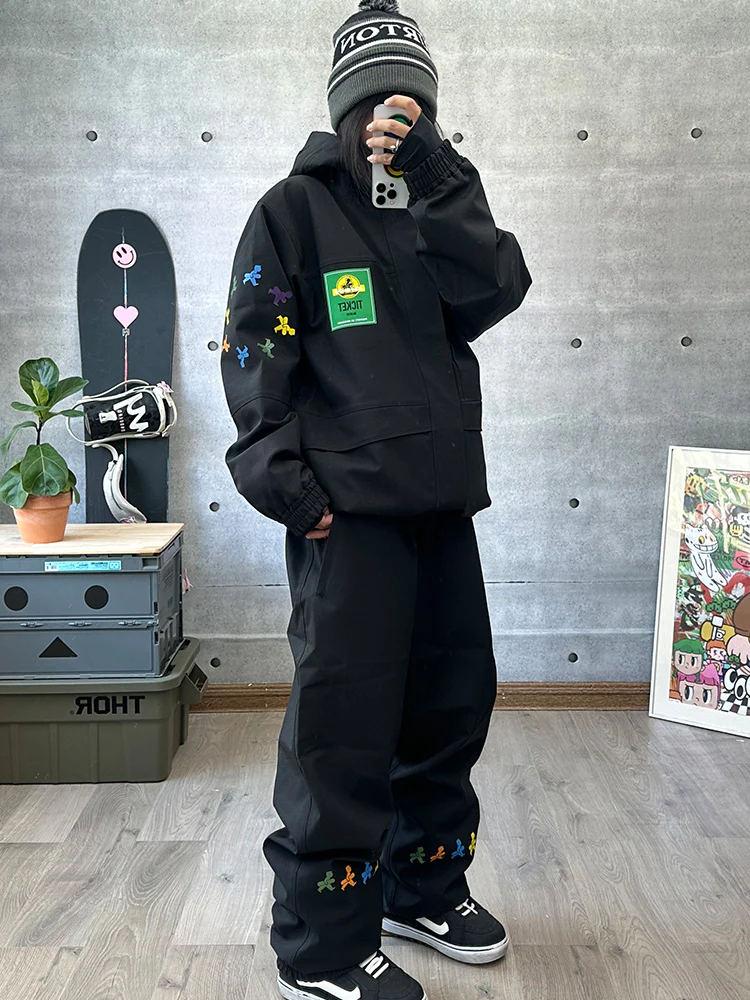 Women's John Snow Street Fusion WIP Baggy Cargo Snow Suit - Image 6