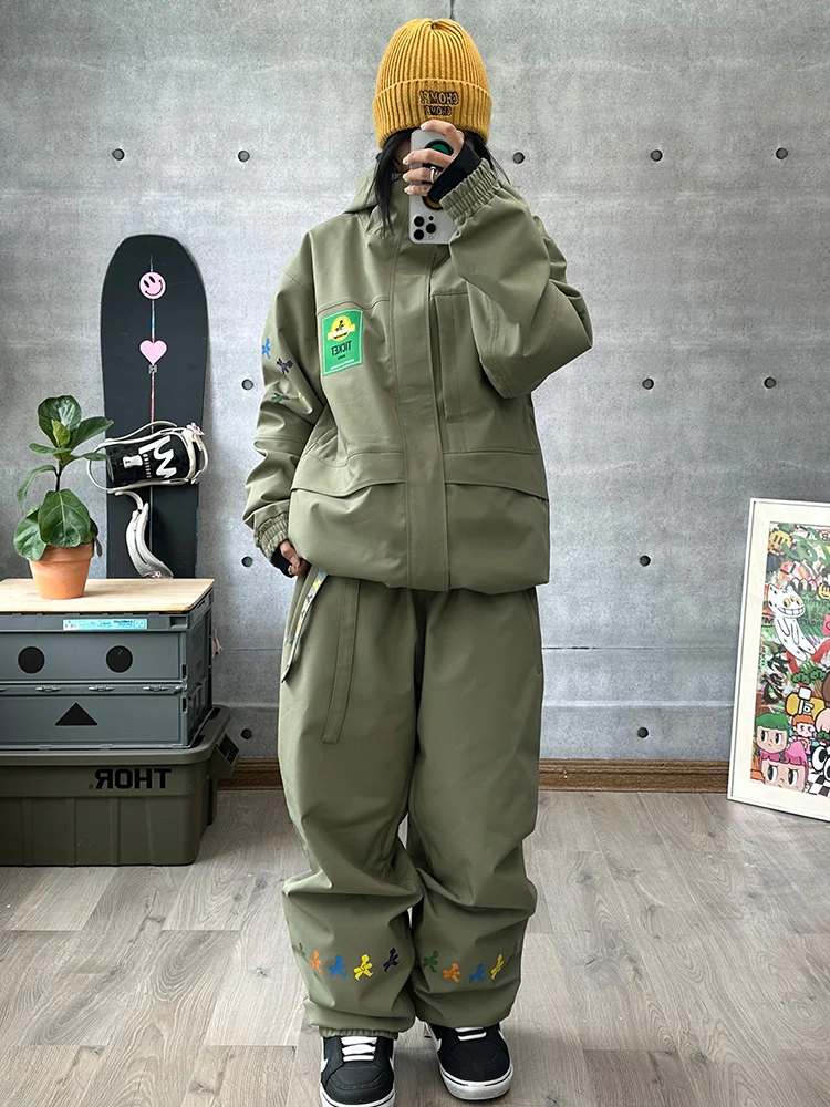 Women's John Snow Street Fusion WIP Baggy Cargo Snow Suit - Image 7