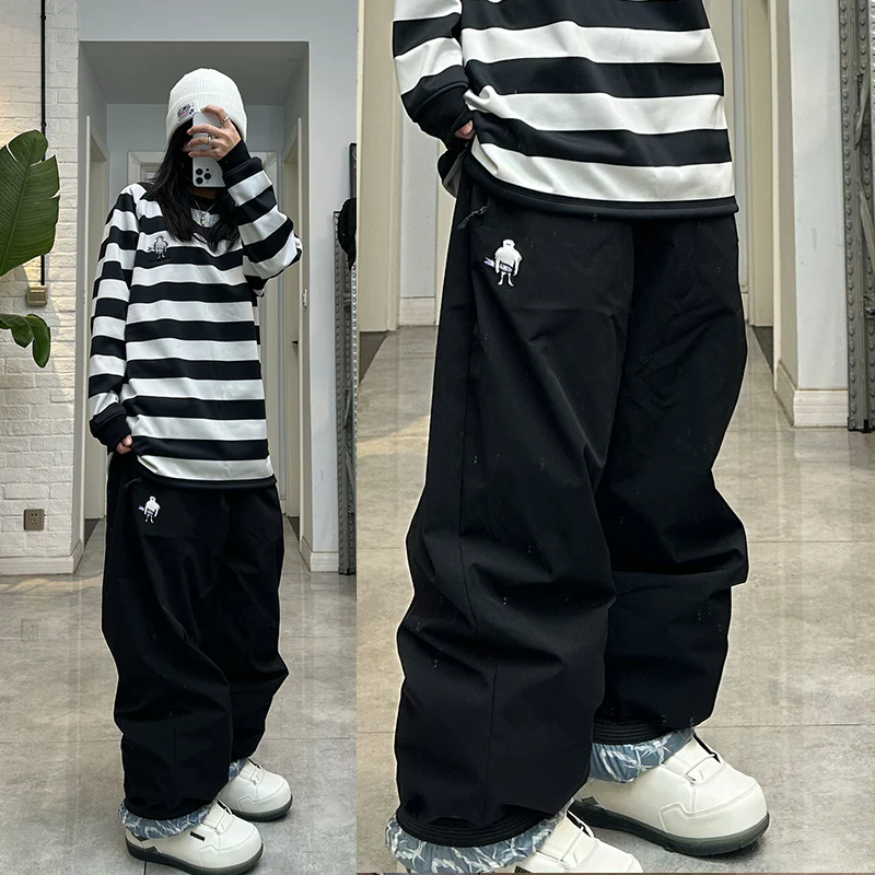 Women's John Snow Super Baggy Cargo Snow Pants - Image 4
