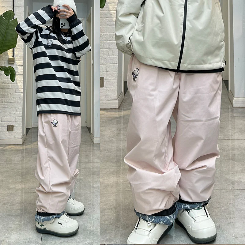 Women's John Snow Super Baggy Cargo Snow Pants - Image 7