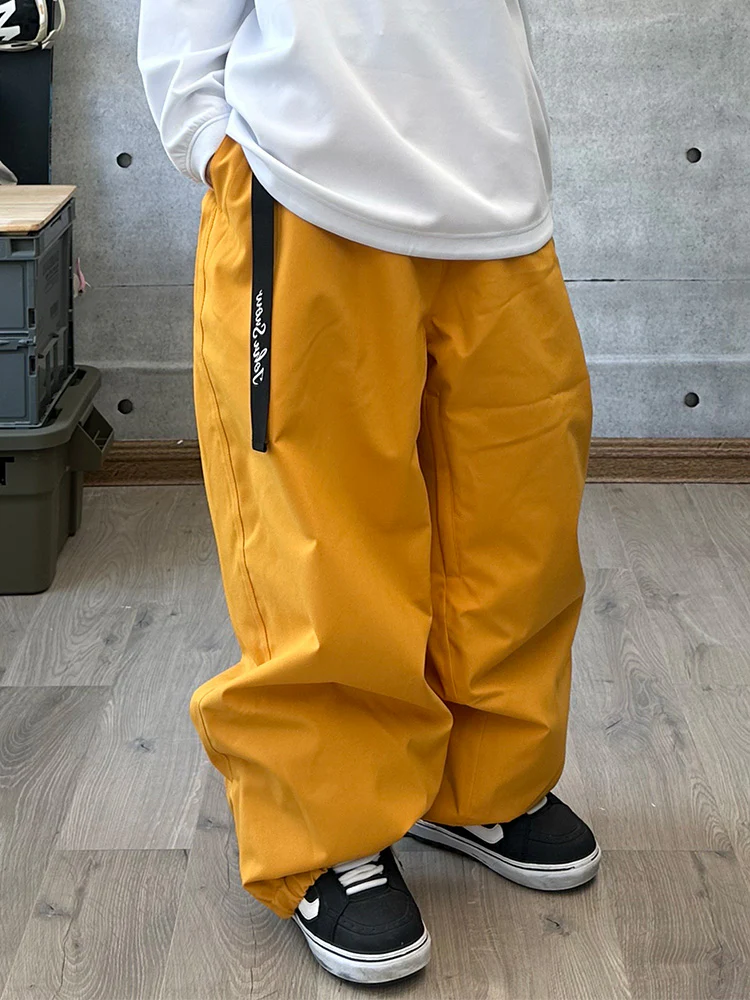 Women's Unisex SnowBound Urban Flex Oversize Cargo Snow Pants - Image 2