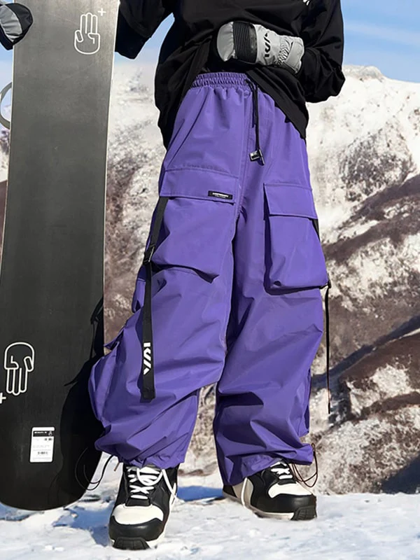 Women's Keep Money Mountain Chill Baggy Snow Pants - Image 16