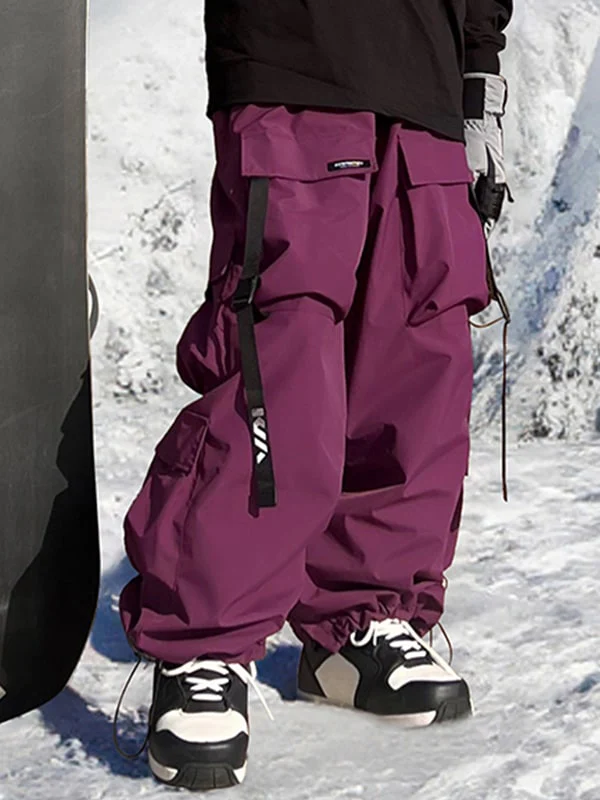 Women's Keep Money Mountain Chill Baggy Snow Pants - Image 9