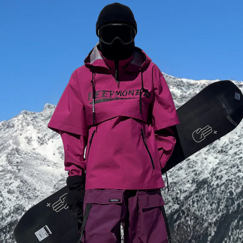Women's Keep Money Mountain Chill Baggy Snowboard Jacket - Image 3