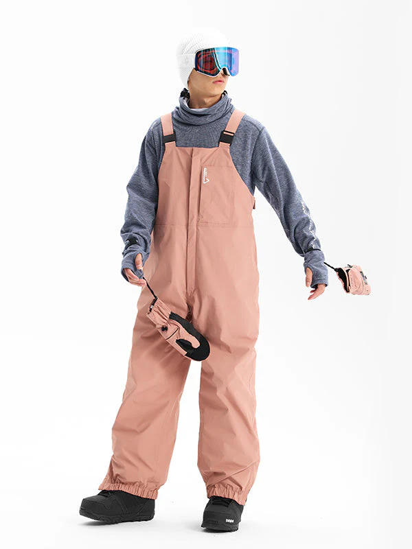 Women's LD Ski AIR PRO Winter Waterproof Snow Bibs Pants - Image 3