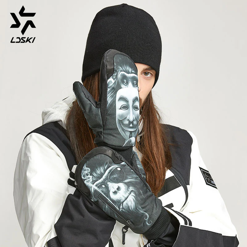 Women's LD Ski Rely Snow Mittens - Image 2
