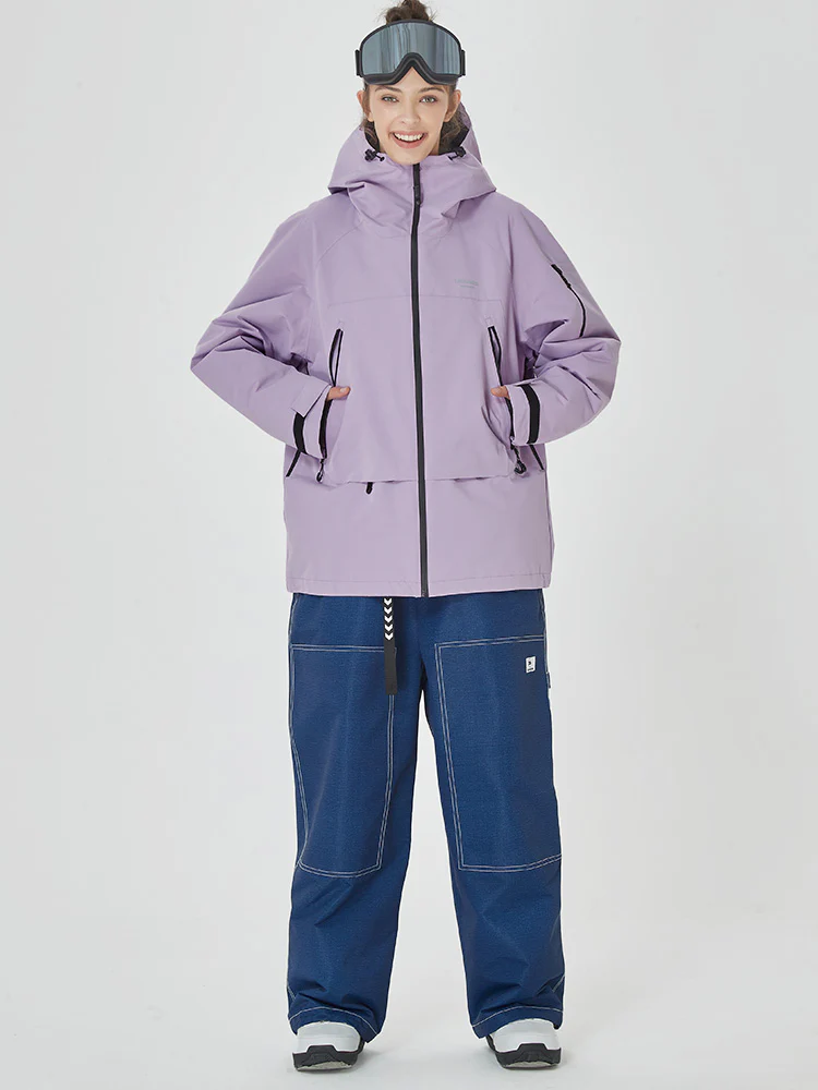 Women's Mountain Breaker Thermal Insulated Ski Suit Anorak Snow Jacket & Pants Set - Image 10