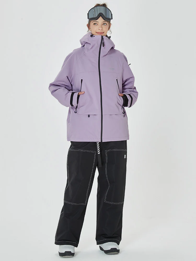 Women's Mountain Breaker Thermal Insulated Ski Suit Anorak Snow Jacket & Pants Set - Image 16
