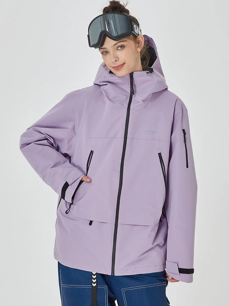 Women's Mountain Breaker Thermal Insulated Winter Coat Anorak Snow Jacket - Image 9