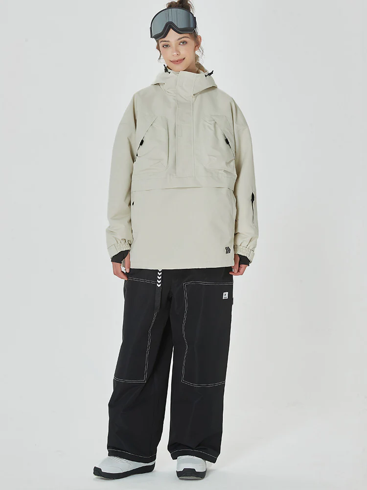 Women's Mountain Freerider Freestyle Snowsuits Anorak Snowboard Jacket & Pants - Image 9
