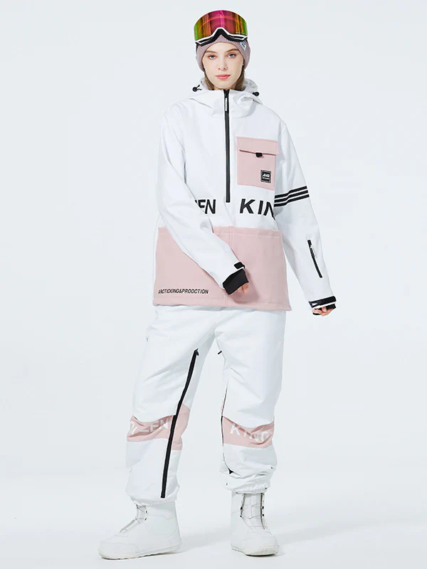 Women's Mountain Peak SnowGuard Half-zip Anorak Snowsuits - Image 10