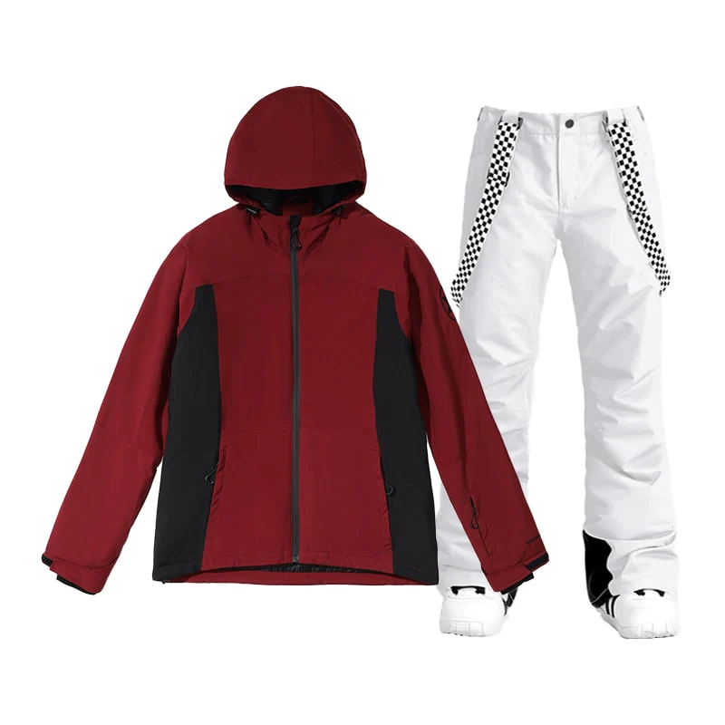 Women's Mountain Pow Waterproof Snow Suit Sets- All Mountain - Image 10