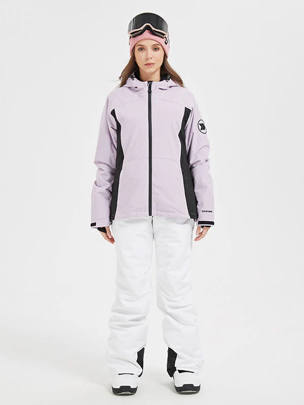 Women's Mountain Pow Waterproof Snow Suit Sets- All Mountain - Image 13