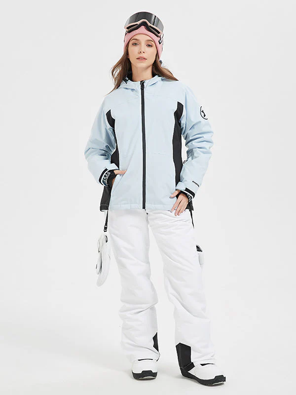 Women's Mountain Pow Waterproof Snow Suit Sets- All Mountain - Image 15