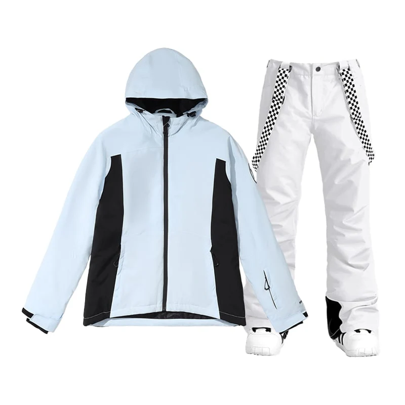 Women's Mountain Pow Waterproof Snow Suit Sets- All Mountain - Image 16