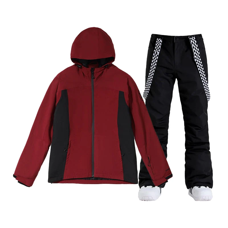 Women's Mountain Pow Waterproof Snow Suit Sets- All Mountain - Image 4