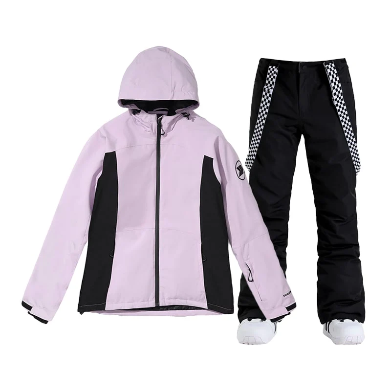 Women's Mountain Pow Waterproof Snow Suit Sets- All Mountain - Image 8