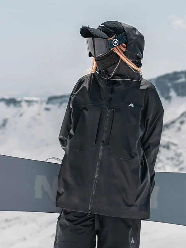 Women's Nandn 3L Arctic Blitz Waterproof Snowboard Jacket - Image 10