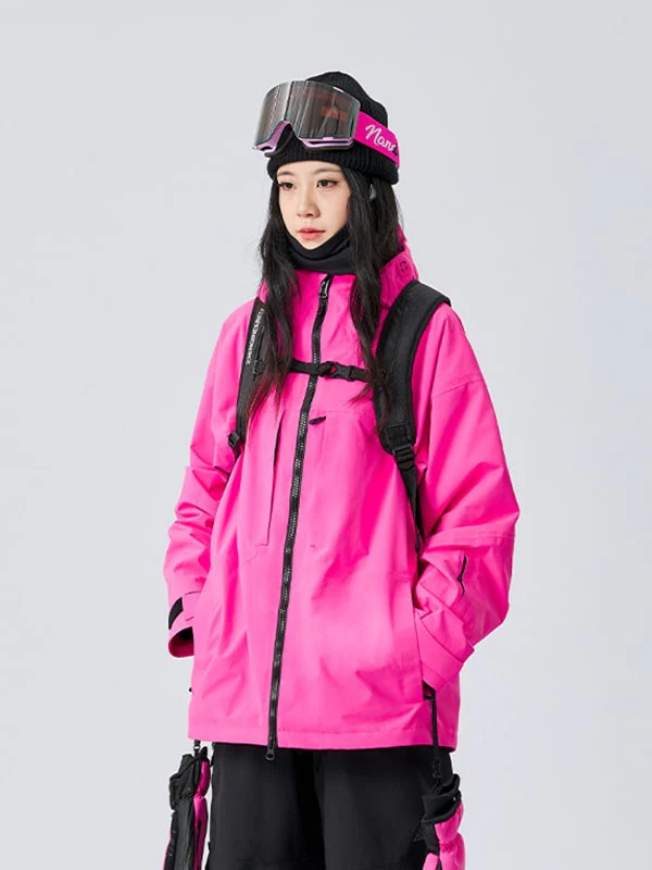 Women's Nandn 3L Arctic Blitz Waterproof Snowboard Jacket - Image 3