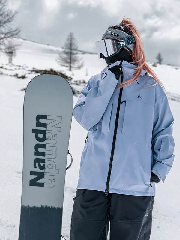 Women's Nandn 3L Arctic Blitz Waterproof Snowboard Jacket - Image 5